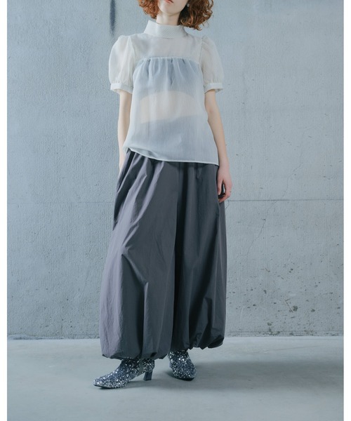 Julep(ジュレップ)の「Balloon Pants(その他パンツ・レディース・ブラック/オフホワイト/チャコールグレー・FREE)」の3枚目の写真