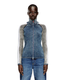 DIESEL | ウィメンズ ジップアップニット M-ESTRELLA(カーディガン/ボレロ)