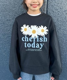 Right-on（ライトオン）の「【VIVIAN BLUE】プリント プルオーバー (キッズ / ポップ / お出かけ /デイリーユース)（スウェット）」