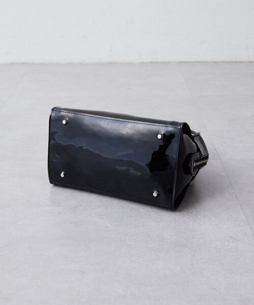 Whim Gazette（ウィムガゼット）の「【Hoaw.】PVCボストンバッグ S（ボストンバッグ・レディース・ブラック・FREE）」の11枚目の写真