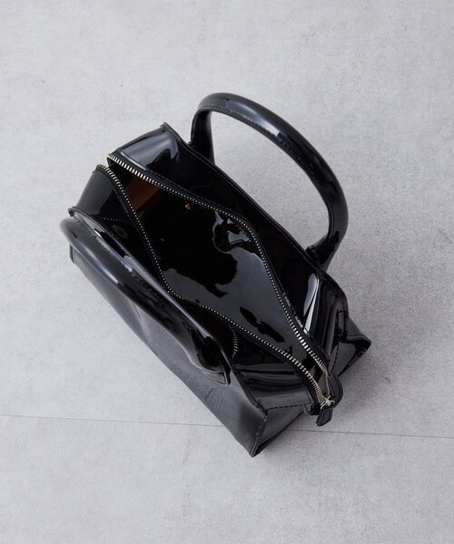 Whim Gazette（ウィムガゼット）の「【Hoaw.】PVCボストンバッグ S（ボストンバッグ・レディース・ブラック・FREE）」の12枚目の写真