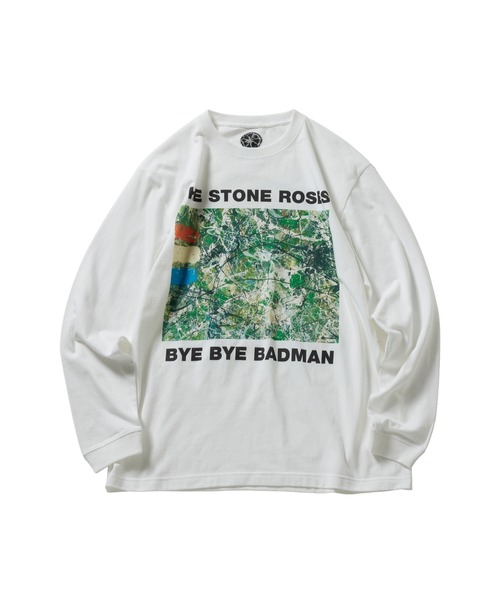 bonjour records(ボンジュールレコーズ)の「【The Stone Roses/ザ・ストーン・ローゼス】 for bonjour records Official Long Sleeve T-shirt(Tシャツ/カットソー・メンズ・キナリ/ホワイト/ホワイト系その他/ホワイト系その他3/ホワイト系その他2/ホワイト系その他4/オフホワイト・M/L/XL)」の1枚目の写真