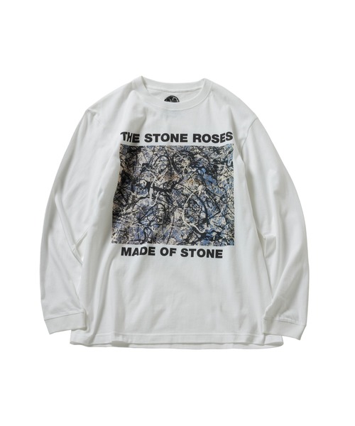 bonjour records(ボンジュールレコーズ)の「【The Stone Roses/ザ・ストーン・ローゼス】 for bonjour records Official Long Sleeve T-shirt(Tシャツ/カットソー・メンズ・キナリ/ホワイト/ホワイト系その他/ホワイト系その他3/ホワイト系その他2/ホワイト系その他4/オフホワイト・M/L/XL)」の4枚目の写真