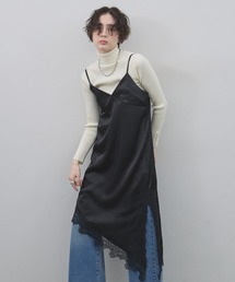 &. NOSTALGIA | レースアシメキャミチュニック(チュニック)