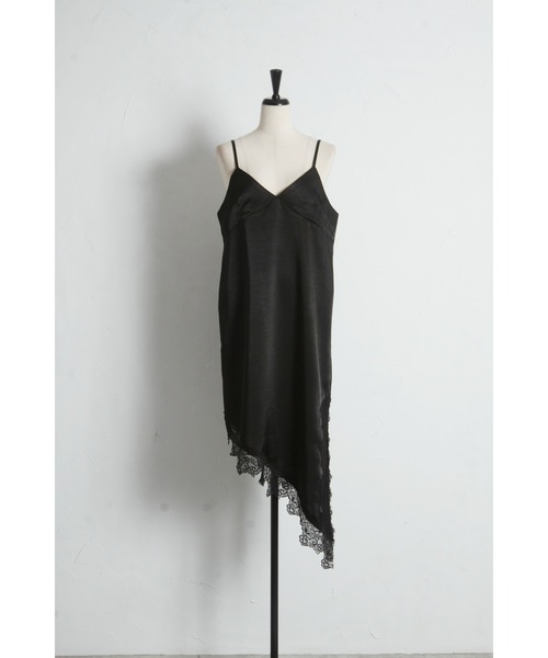 &. NOSTALGIA（アンドドットノスタルジア）の「レースアシメキャミチュニック（チュニック・レディース・ブラック・M）」の12枚目の写真
