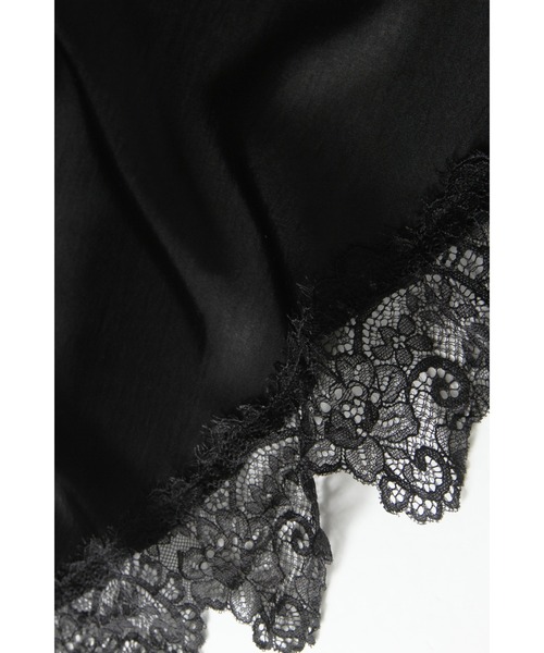 &. NOSTALGIA（アンドドットノスタルジア）の「レースアシメキャミチュニック（チュニック・レディース・ブラック・M）」の19枚目の写真