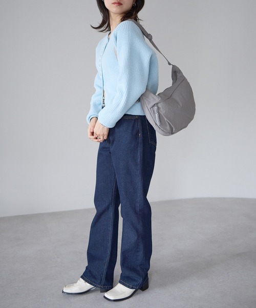 &MARKS（アンドマークス）の「N17【カラバリ豊富】ナイロンショルダーバッグ（ショルダーバッグ・レディース・ブラック/パープル/グレー/ネイビー/イエロー/レッド/ライトベージュ/ダークベージュ/グリーン/ブルー・FREE）」の21枚目の写真