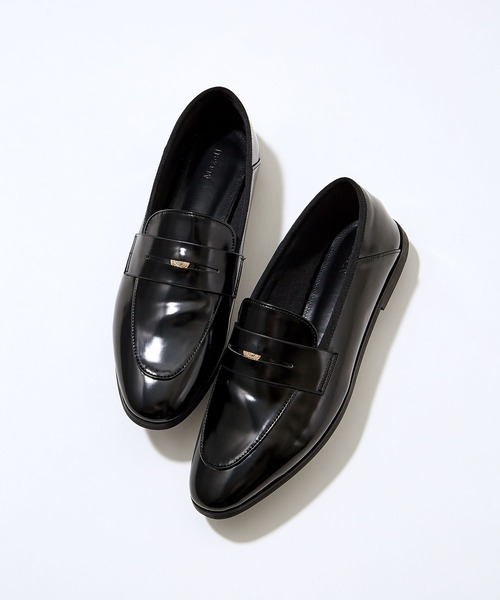 Mazell(マゼル)の「Mazell / エナメルコインローファー(ローファー・レディース・ブラック・36/37/38)」の6枚目の写真