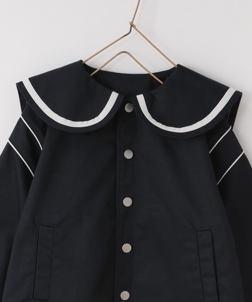 LOWRYS FARM（ローリーズファーム）の「セーラーカラージャケット　643075（その他アウター・キッズ・ネイビー/ベージュ・150cm/140cm/130cm/120cm/110cm）」の20枚目の写真