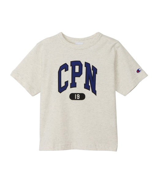 Champion(チャンピオン)の「【Champion/チャンピオン】キッズ ショートスリーブTシャツ(Tシャツ/カットソー・キッズ・ホワイト/ブラック系その他/オートミール/ブルー系その他2・160/150/140/130/120/100/110)」の4枚目の写真