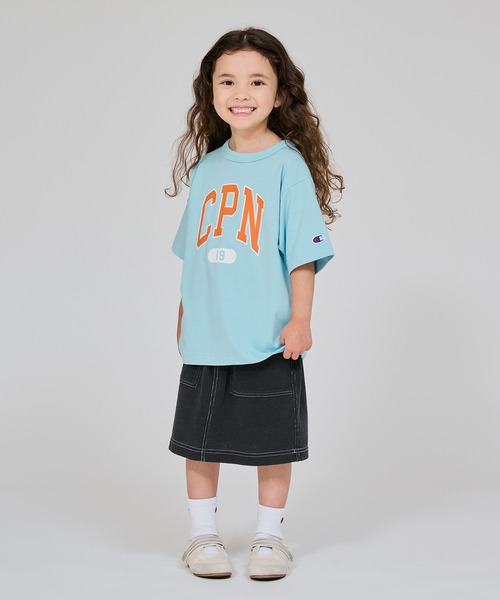Champion(チャンピオン)の「【Champion/チャンピオン】キッズ ショートスリーブTシャツ(Tシャツ/カットソー・キッズ・ホワイト/ブラック系その他/オートミール/ブルー系その他2・160/150/140/130/120/100/110)」の19枚目の写真
