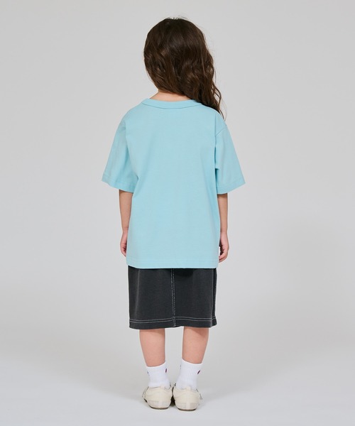 Champion(チャンピオン)の「【Champion/チャンピオン】キッズ ショートスリーブTシャツ(Tシャツ/カットソー・キッズ・ホワイト/ブラック系その他/オートミール/ブルー系その他2・160/150/140/130/120/100/110)」の21枚目の写真