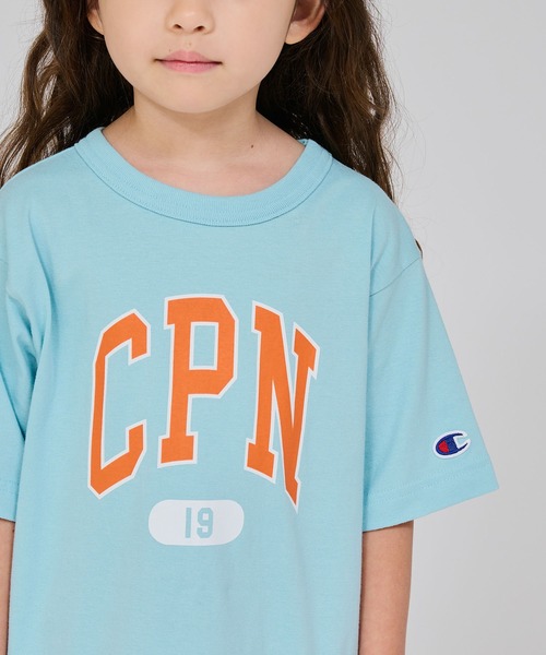 Champion(チャンピオン)の「【Champion/チャンピオン】キッズ ショートスリーブTシャツ(Tシャツ/カットソー・キッズ・ホワイト/ブラック系その他/オートミール/ブルー系その他2・160/150/140/130/120/100/110)」の16枚目の写真