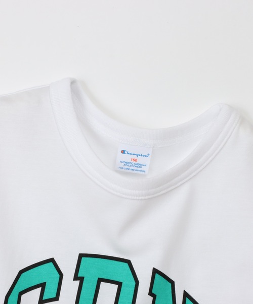 Champion(チャンピオン)の「【Champion/チャンピオン】キッズ ショートスリーブTシャツ(Tシャツ/カットソー・キッズ・ホワイト/ブラック系その他/オートミール/ブルー系その他2・160/150/140/130/120/100/110)」の15枚目の写真