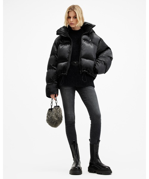 ALLSAINTS（オールセインツ）の「CHELSEA PUFFER（その他アウター・レディース・ブラック・10/8/6/4）」の3枚目の写真