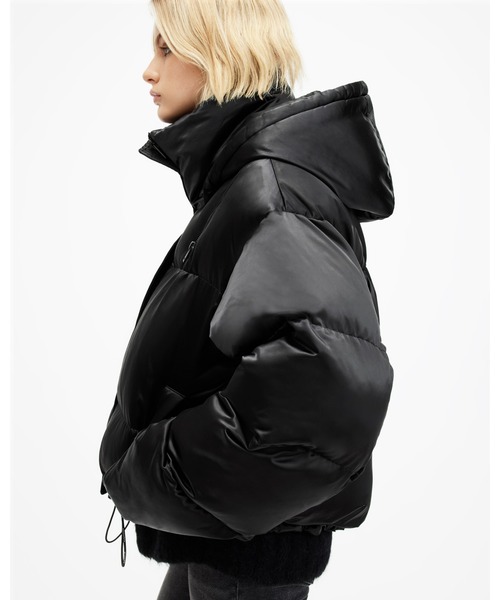 ALLSAINTS（オールセインツ）の「CHELSEA PUFFER（その他アウター・レディース・ブラック・10/8/6/4）」の4枚目の写真