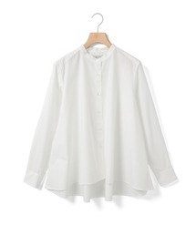 MidiUmi（ミディウミ）の「A line band collar shirt（シャツ/ブラウス）」