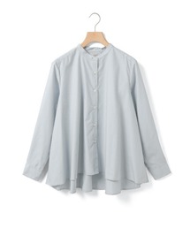MidiUmi（ミディウミ）の「A line band collar shirt（シャツ/ブラウス）」