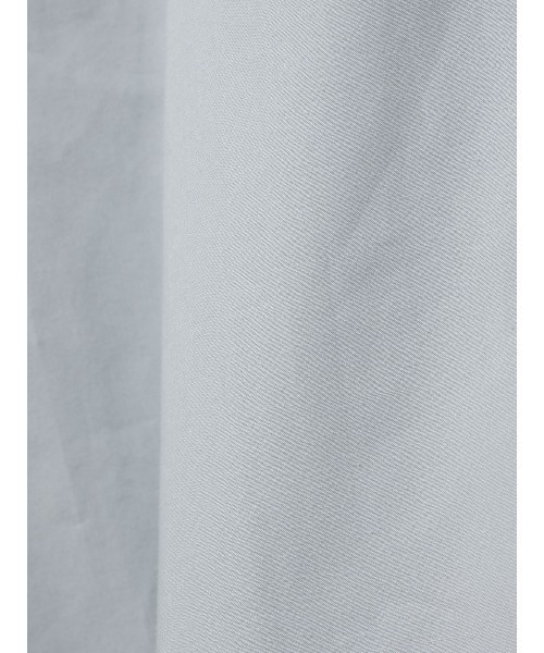 A line band collar shirt