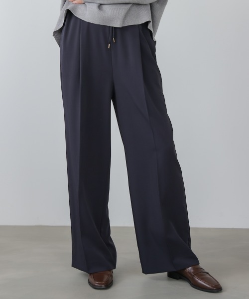 Bou Jeloud（ブージュルード）の「２ＷＡＹフルダルパンツ（その他パンツ・レディース・ネイビー/グレイッシュベージュ・38）」の16枚目の写真