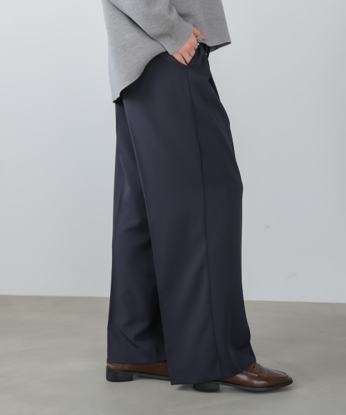 Bou Jeloud（ブージュルード）の「２ＷＡＹフルダルパンツ（その他パンツ・レディース・ネイビー/グレイッシュベージュ・38）」の18枚目の写真