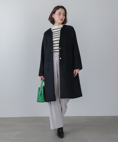 Bou Jeloud（ブージュルード）の「２ＷＡＹフルダルパンツ（その他パンツ・レディース・ネイビー/グレイッシュベージュ・38）」の6枚目の写真
