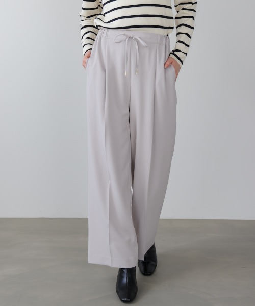 Bou Jeloud（ブージュルード）の「２ＷＡＹフルダルパンツ（その他パンツ・レディース・ネイビー/グレイッシュベージュ・38）」の9枚目の写真