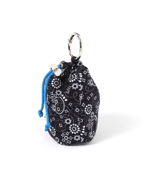 niko and...（ニコアンド）の「バンダナ巾着チャーム（チャーム・レディース・レッド/ブラック/ライトブルー・0）」の8枚目の写真
