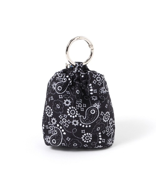 niko and...（ニコアンド）の「バンダナ巾着チャーム（チャーム・レディース・レッド/ブラック/ライトブルー・0）」の12枚目の写真