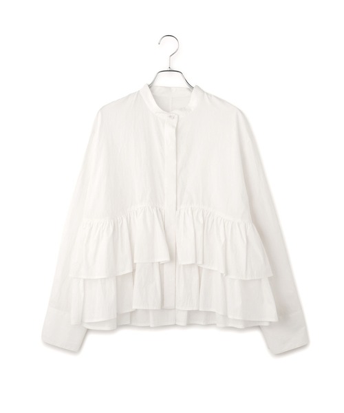 WEB限定】フリルブラウス（シャツ/ブラウス）｜ADAM ET ROPE