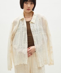 Back long shirt バックロングシャツ（シャツ/ブラウス）｜HeRIN.CYE