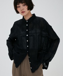 natural embroidery shirt / ナチュラル刺繍シャツ