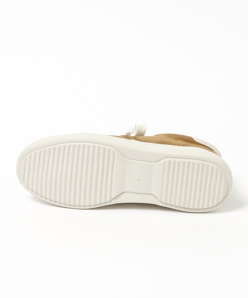 niko and...（ニコアンド）の「《抗菌消臭》フェイクスエード柔らかスニーカー（スニーカー・レディース・ライトグレー/キャメル・MEDIUM/LARGE）」の6枚目の写真