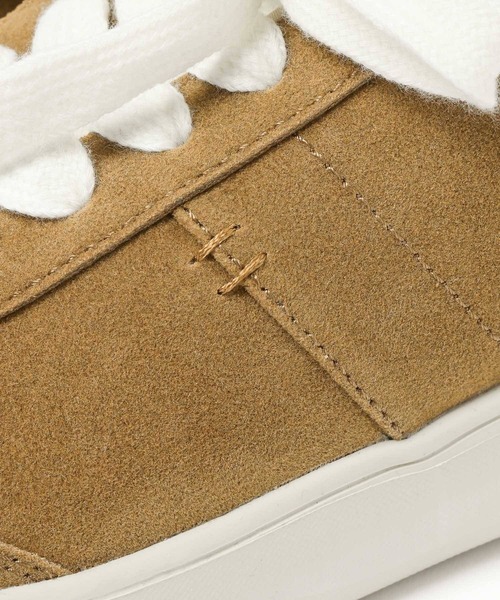 niko and...（ニコアンド）の「《抗菌消臭》フェイクスエード柔らかスニーカー（スニーカー・レディース・ライトグレー/キャメル・MEDIUM/LARGE）」の13枚目の写真