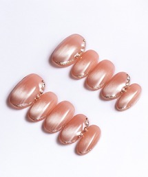 KONVINI（コンビニ）の「【not a nail】水光マグネットデザインロングネイルチップ（ネイルシール/ネイルチップ）」
