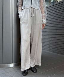&g'aime | 【&ｇ'aime 】サテンパンツ　Satin Pants(スラックス)