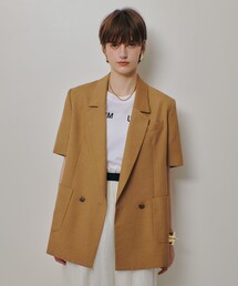 allureville | ハーフスリーブジャケット(テーラードジャケット)