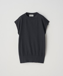 JOHN SMEDLEY（ジョンスメドレー）の「フレンチスリーブコットンニットプルオーバー（ニット/セーター）」