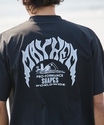 lost/ロスト 水着 ラッシュガード 半袖 Tシャツ UVカット 速乾 ストレッチ 水陸両用 LM6S-4303