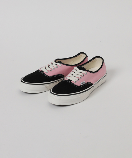 VANS（バンズ）の「VANS / ヴァンズ プレミアム オーセンティック 44（スニーカー・メンズ・ピンク/グリーン・28cm/27.5cm/27cm/26.5cm/26cm）」の5枚目の写真