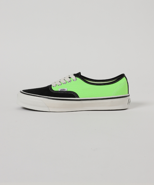 VANS（バンズ）の「VANS / ヴァンズ プレミアム オーセンティック 44（スニーカー・メンズ・ピンク/グリーン・28cm/27.5cm/27cm/26.5cm/26cm）」の6枚目の写真