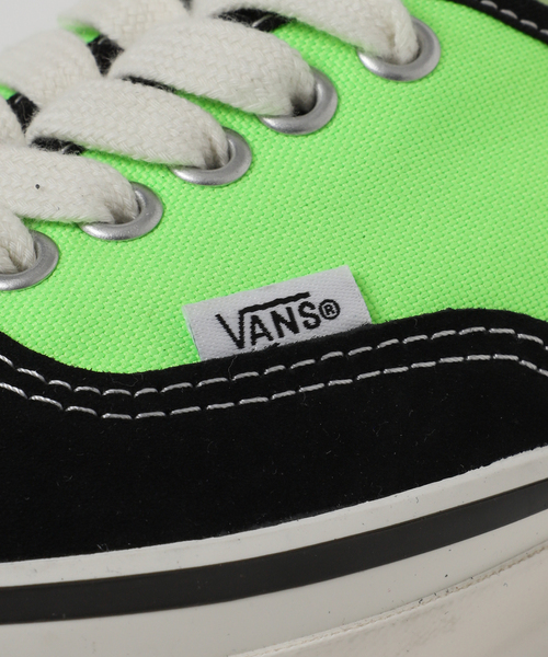 VANS（バンズ）の「VANS / ヴァンズ プレミアム オーセンティック 44（スニーカー・メンズ・ピンク/グリーン・28cm/27.5cm/27cm/26.5cm/26cm）」の8枚目の写真
