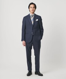 UNITED ARROWS（ユナイテッドアローズ）の「タスマニアウール ピンチェック シングル 3ボタン スーツ S-MODEL　ヨコストレッチ 撥水（セットアップ）」