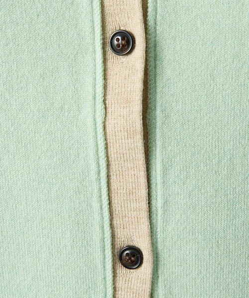 collex（コレックス）の「バイカラーコンパクトカーディガン（カーディガン/ボレロ・レディース・ライム/ネイビー/オレンジ系その他/ブルー・フリー）」の13枚目の写真