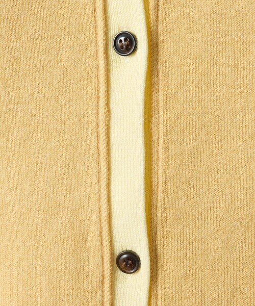 collex（コレックス）の「バイカラーコンパクトカーディガン（カーディガン/ボレロ・レディース・ライム/ネイビー/オレンジ系その他/ブルー・フリー）」の14枚目の写真