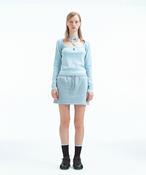 Rest&Recreation（レストアンドレクリエーション）の「SWEAT MINI SKORT - BLUE（スカート・レディース・その他・SMALL/MEDIUM）」の3枚目の写真
