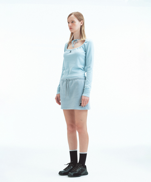 Rest&Recreation（レストアンドレクリエーション）の「SWEAT MINI SKORT - BLUE（スカート・レディース・その他・SMALL/MEDIUM）」の4枚目の写真