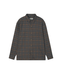 OCHERS（オーカーズ）の「チェックシャツ No.0001 クワイエットアッシュ（シャツ/ブラウス）」