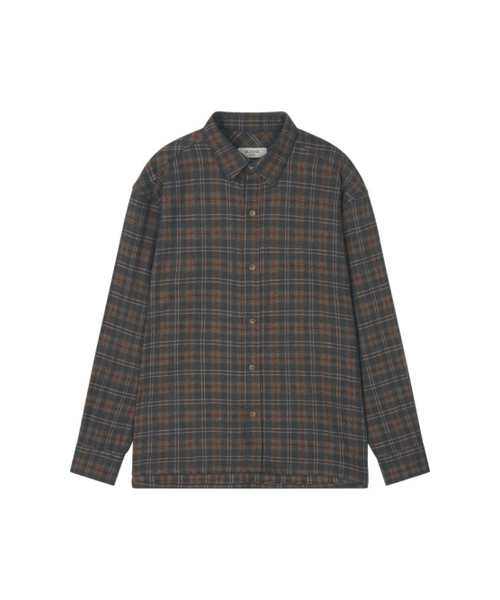 OCHERS(オーカーズ)の「チェックシャツ No.0001 クワイエットアッシュ(シャツ/ブラウス・メンズ・その他・1/2/3)」の1枚目の写真
