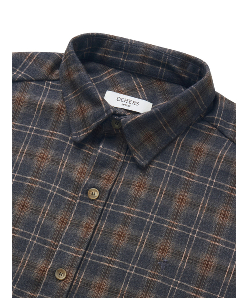 OCHERS(オーカーズ)の「チェックシャツ No.0001 クワイエットアッシュ(シャツ/ブラウス・メンズ・その他・1/2/3)」の3枚目の写真